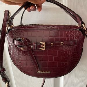 Michael Kors Burgundy Purse